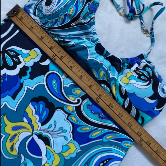 Trina Turk NEW Ipanema Geometric Print Tankini Top - Picture 9 of 12